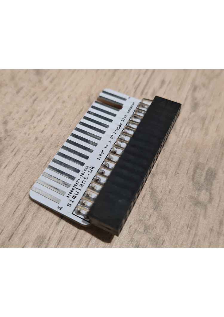 5.25" to 3.5" adaptor for Gotek / OpenFlops / floppy disk drive / FlashFloppy / HxC emulator 5.25" to 3.5" adaptor for Gotek / OpenFlops / floppy disk drive / FlashFloppy / HxC emulator