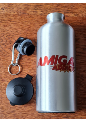 Amiga Addict Aluminium Water / Drinks Bottle Amiga Addict Aluminium Water / Drinks Bottle