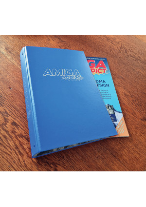 Amiga Addict magazine binder Amiga Addict magazine binder