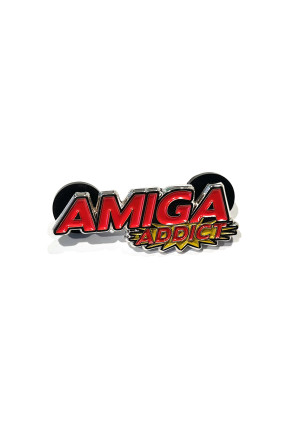 Amiga Addict metal pin badge Amiga Addict metal pin badge