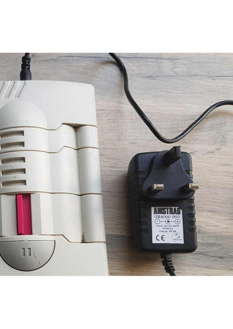 Amstrad GX4000 power supply psu replacement adaptor, games console power UK plug