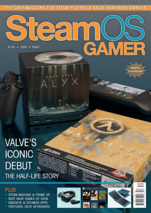 SteamOS Gamer Issue 1 magazine cover