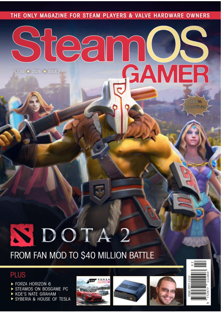 SteamOS Gamer Magazine Issue 02 SteamOS Gamer Magazine Issue 02
